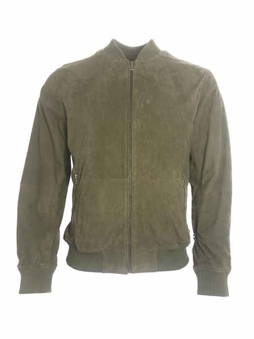 Herren Lederjacke Ziegenvelours kaufen